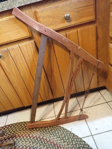 Antique hand made firewood - antique,