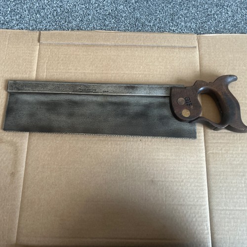 Vintage tenon saw 13tpi - saw, 14