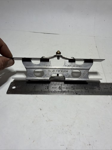 Morin crosscut saw - crosscut, gauge