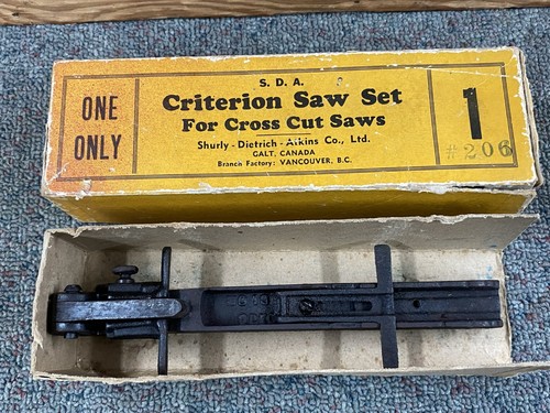 Criterion saw set cross - saw,